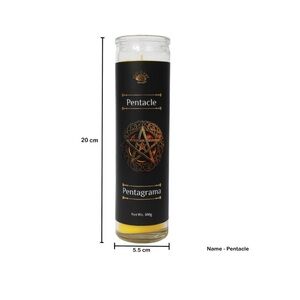 Pentacle candle